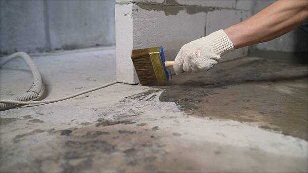 SJ Waterproofing Pros Waterproofing coverage map for Blue Rock, OH and surrounding area